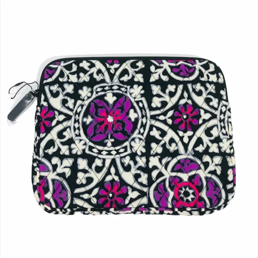 Vera Bradley Tablet Sleeve Scroll Medallion Purple